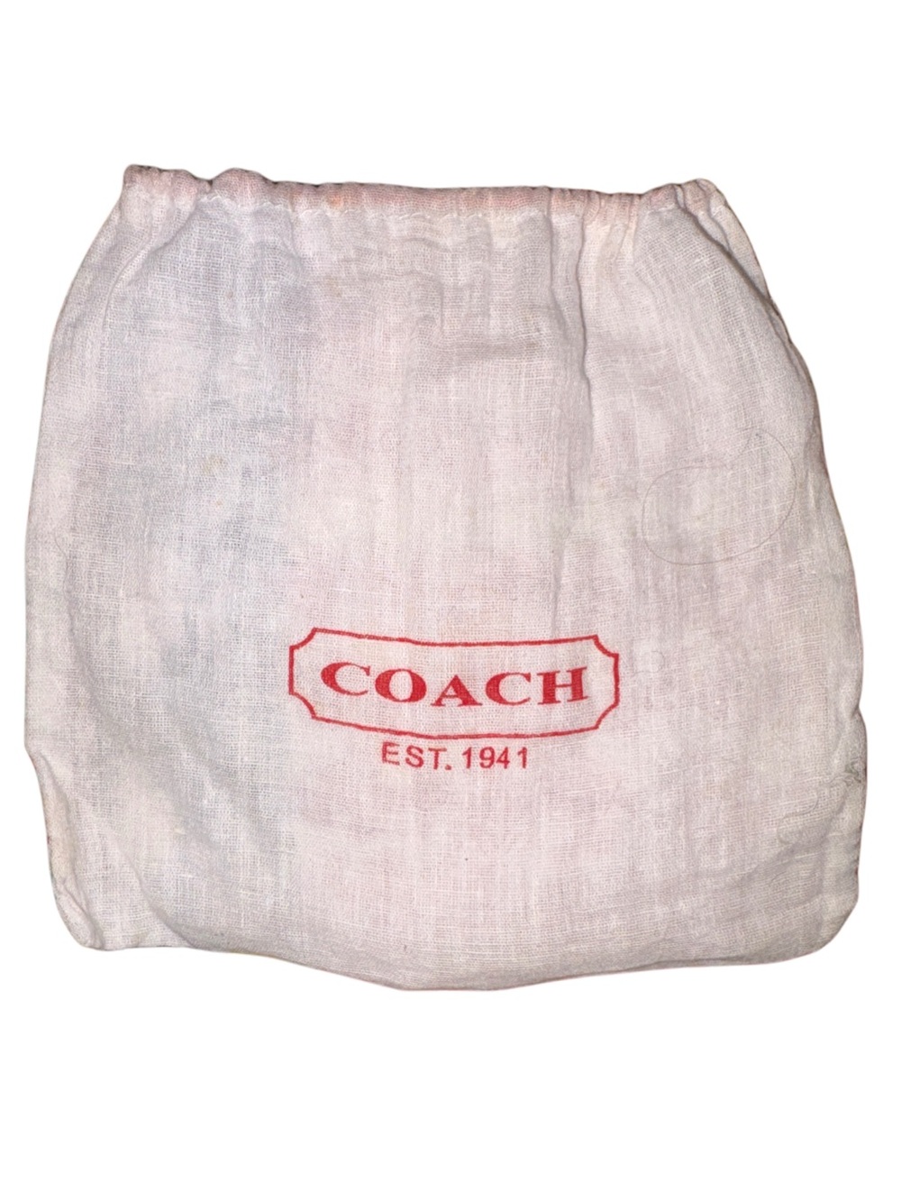 Coach Vintage Y2K Corset Laced Wristlet In Rust suede & brown leather.  7139 - Picture 10 of 10